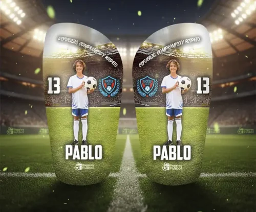 Espinilleras Personalizadas con foto | Estadio Dia