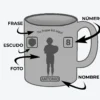 Indicaciones Taza Taza de futbol personalizada con foto | Basico