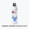 Botella de aluminio personalizada con foto | Basico