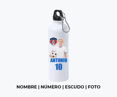 Botella de aluminio personalizada con foto | Basico