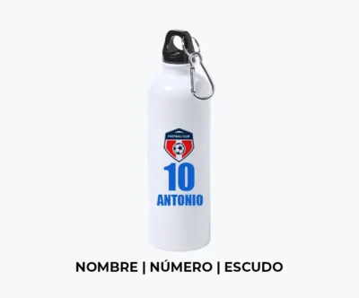 Botella de aluminio personalizada con foto | Basico