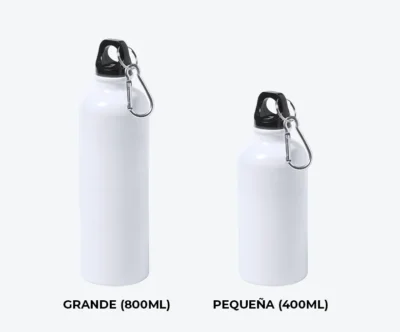 Botella de aluminio personalizada con foto | Basico