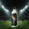 Botella de aluminio personalizada con foto | Black