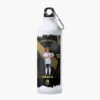 Botella de aluminio personalizada con foto | Black