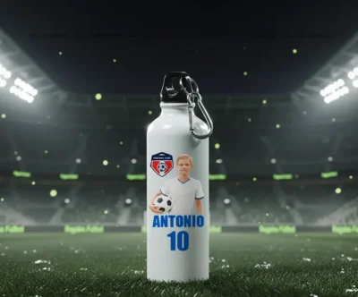 Botella de aluminio personalizada con foto | Basico