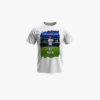 Camiseta blanca de futbol personalizada con foto | Estadio Noche