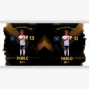 Taza de futbol personalizada con foto | Black