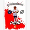 Botella de aluminio personalizada con foto | Pinceladas