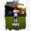 Botella de aluminio personalizada con foto | Estadio dia