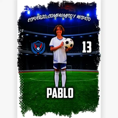 Botella de aluminio personalizada con foto | Estadio Noche