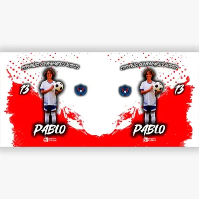 diseño_pinceladas_fondo_gris Taza de futbol personalizada con foto | Pinceladas