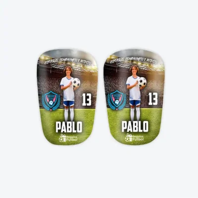 Espinilleras Personalizadas MINI con foto | Estadio Dia