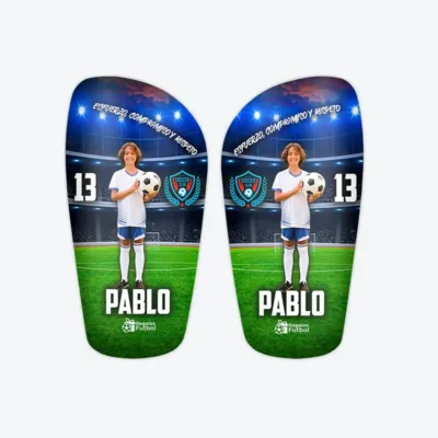 Espinilleras Personalizadas con foto | Estadio Noche