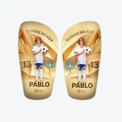 Espinilleras Personalizadas con foto | Golden