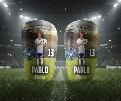 Espinilleras Personalizadas MINI con foto | Estadio Dia