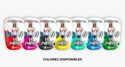 espinilleras_personalizadas_pinceladas_mini_coloresdisponibles Espinilleras Personalizadas MINI con foto | Pinceladas