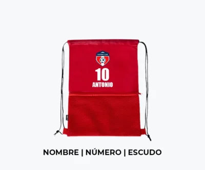 mochila_basico_escudo Mochila cuerda en varios colores| Basico