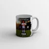 Taza de futbol personalizada con foto | Estadio Día