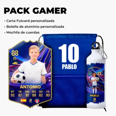Pack Gamer 🎮| Regalo Futbolero