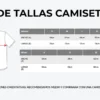 tabla_comparativa_tallas_camiseta Pack Full Equipe👕| Regalo Futbolero